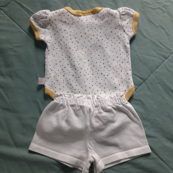 Baby Girl Clothes Lot Of 7 Size 0-3 Months - Picture 3 of 15